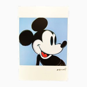 Andy Warhol, Mickey Mouse, Limited Edition Lithograph, 1980s