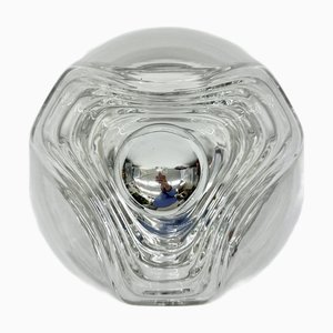 Wave Glass Wall Lamp from Peill & Putzler, 1970s
