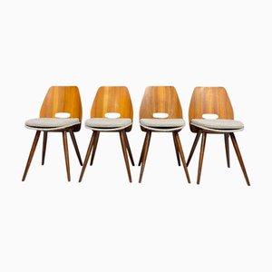 Dining Chairs from Tatra, Former Czechoslovakia, 1960s, Set of 4
