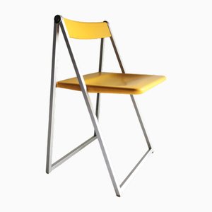 Silla plegable de Form AG / F. Hero & K. Odermatt para Interlübke, años 70