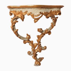 Venetian Baroque Style Wall Console Table, Late 19th - Early 20th Century
