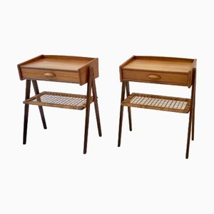Nightstands attributed to Soren Rasmussen, 1960s, Set of 2