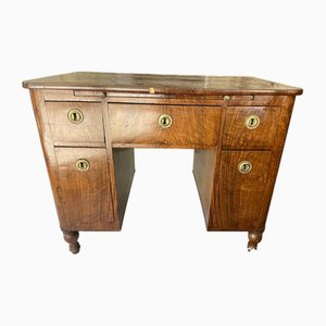 Venezianischer Schreibtisch aus Nussholz Furnier, 1810er