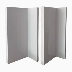 Estantes modelo 4950 de Marcello Siard para Kartell, años 70. Juego de 2