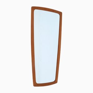 Mid-Century Danish Wall Mirror with Teak Frame, 1960s