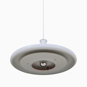 Lampada a sospensione grande Optima di Hans Due per Fog & Mørup, Danimarca, anni '70