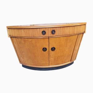 Meuble de Bar Grissinato en Bois Clair attribué à Paolo Buffa, 1940s