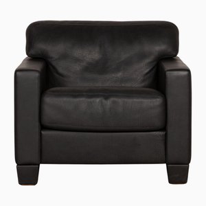 DS 17 Armchair in Black Leather from de Sede