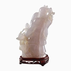 Immortal Shoulao in Rose Quartz