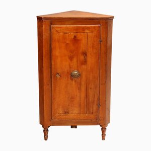Walnut Corner Cupboard, Italy, 19th Century