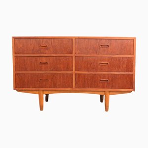 Mid-Century Modern Teak Chest of Drawers, Denmark, 1960s