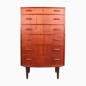 Mid-Century Modern Chest of Drawers in Teak, Denmark, 1960s
