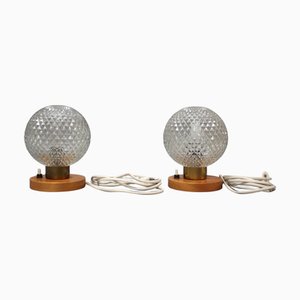 Table Lamps by Kamenický Šenov, 1970s, Set of 2