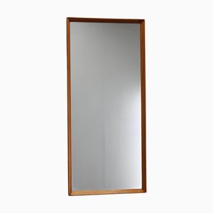 Miroir Rectangulaire en Teck par J. Holmer-Hansen, Danemark, 1960s
