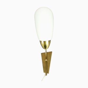 Mid-Century Modern Wall Light by Kamenický Šenov, Czechoslovakia, 1960s