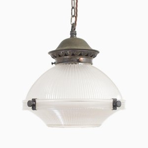 Vintage Church Pendant Lamp from Holophane, 1930s