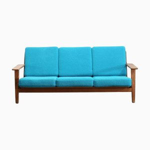 Sofá de tres plazas GE 290 atribuido a Hans J Wegner para Getama