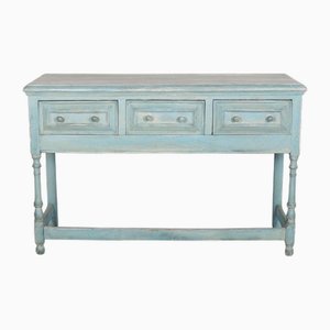 English Three Drawer Dresser Base