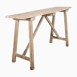 French Trestle Table, 1920s