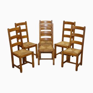 Chaises de Salle à Manger Vintage, France, 1950s, Set de 6