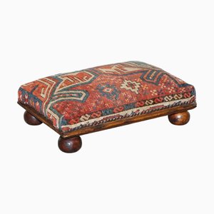 Antique Kilim Tribal Ottoman