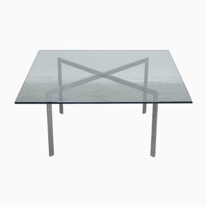 Table Basse Barcelona en Verre par Mies van der Rohe pour Knoll, 1929