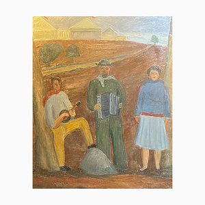 Jean Verdier, Artisti circensi, Olio su tela