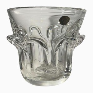 Crystal Champagne Bucket by Antonio Guido Bon for Val Saint Lambert, 1950s-1960s