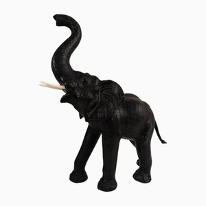 Grand Éléphant en Cuir, 1950s
