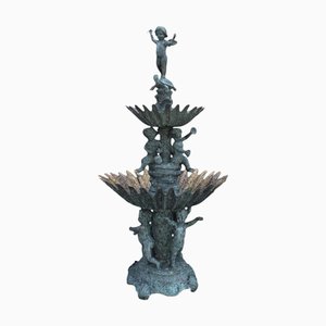 Italian Bronze Fountain, Naples, 1980s