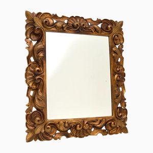Antique French Gilt Wood Rococo Style Mirror, 1900