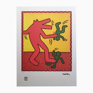 Keith Haring, Composition, Lithograph, 1990s