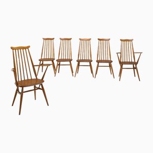Goldsmith Dining Chairs from Ercol, 1960, Set of 6