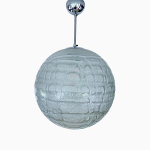 Large Murano Glass Pendant Light from Doria, 1970s