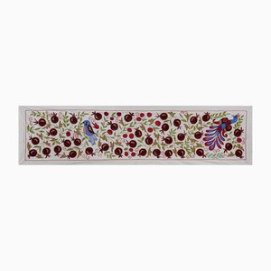 Usbekische Suzani Tier Tischdecke aus Baumwolle