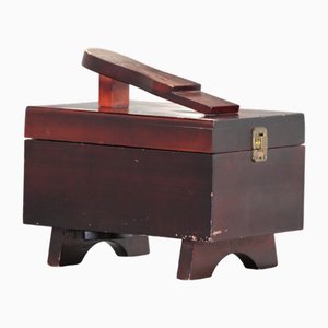 Wooden Shoe Shine Box, 1990s