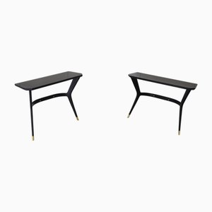 Consolle di Osvaldo Borsani per Osvaldo Borsani, anni '50, set di 2