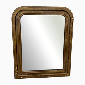 Miroir Haut Louis Philippe avec Cadre Peint, 1920s