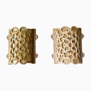 Wall Lights from Prada Rosso, Italy, 1980s, Set of 2