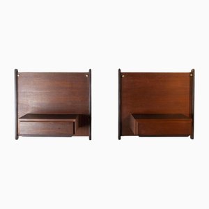 Comodini in teak di Gianfranco Frattini, anni '60, set di 2