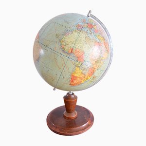 Globe Terrestre Vintage de Dietrich Reimers, Allemagne, 1938