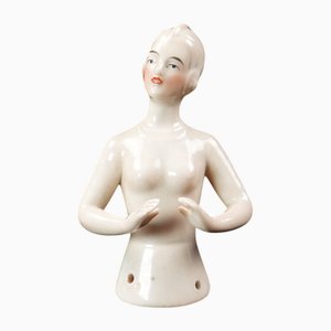 Demi-Figurine Danseuse en Porcelaine, Allemagne, 1920s