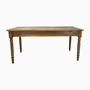 Walnut Wood Bistro Table, 1920s