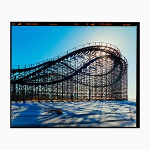 Richard Heeps, Montagnes russes échouées, Côte du New Jersey, 2013, Photographie