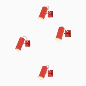 Mod. 36 Lampade da parete di Gino Sarfatti per Artiluce, 1951, set di 4