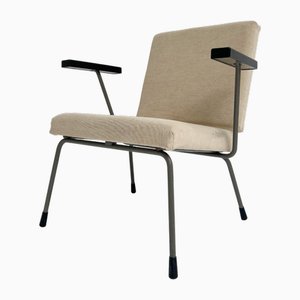 Fauteuil Gispen 1401 Crème par Wim Rietveld pour Gispen, 1950s