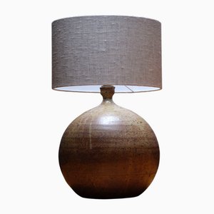 Lampe Boule en Grès, 1970s