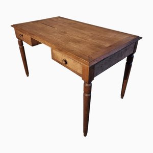 Französischer Vintage Schreibtisch aus Eiche, 1930er