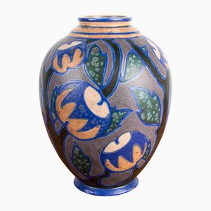 Vase Art Nouveau en Céramique de la Manufacture de Revernay, 1910s