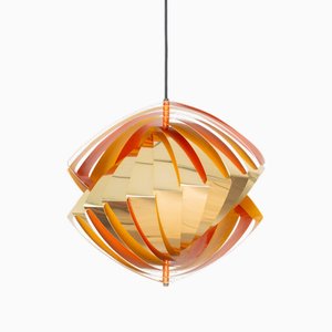 Dänische Vintage Konkylie Lampe von Louis Weisdorf für Lyfa, 1963